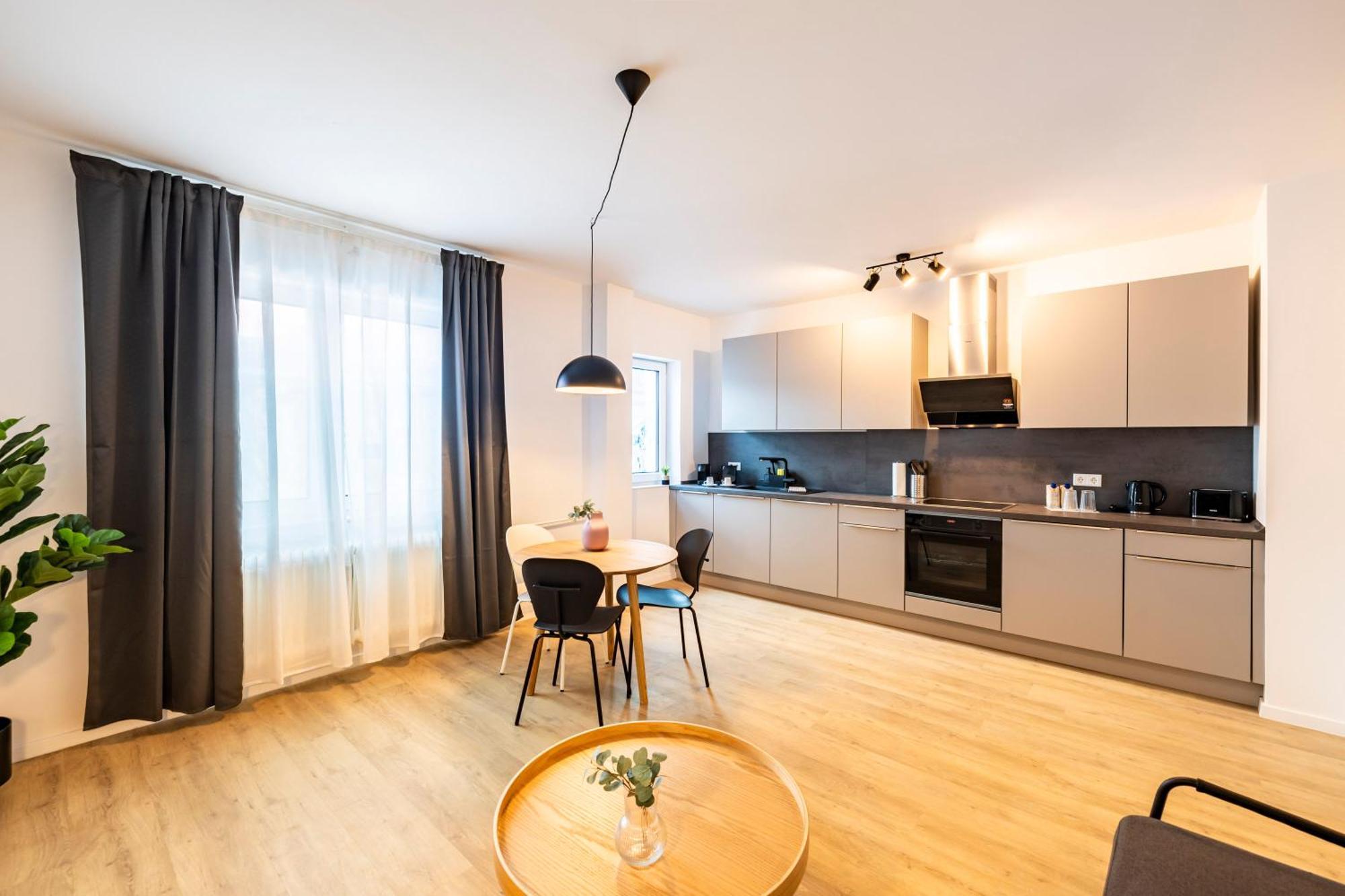 Glueck Auf Appartements Herkulesstrasse 埃森 外观 照片