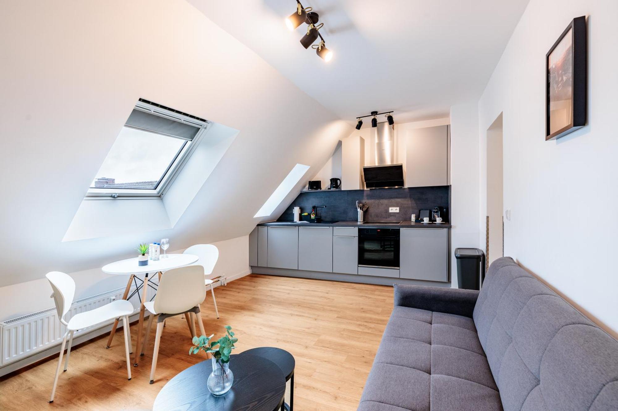 Glueck Auf Appartements Herkulesstrasse 埃森 外观 照片